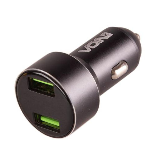 ������������ �������� ������� VOIN C-31209BK, 2USB (12/24V - 5V 3,1A) + ���������