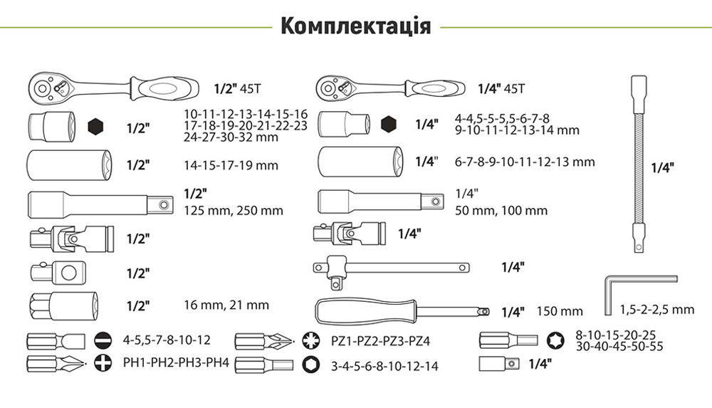 H��� ����������� Alloid 1/2" � 1/4" 6-� 94 �������� (��-4094�-6)