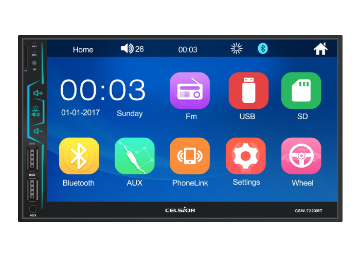 ��������� ������������� ����� � 7 "TFT ��������� ������� Celsior ���.CSW-7223MT