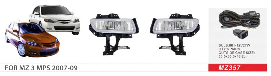 ���� ���. ������ Mazda 3 MPS 2007-09/MZ-357/881-12V27W/��.��������