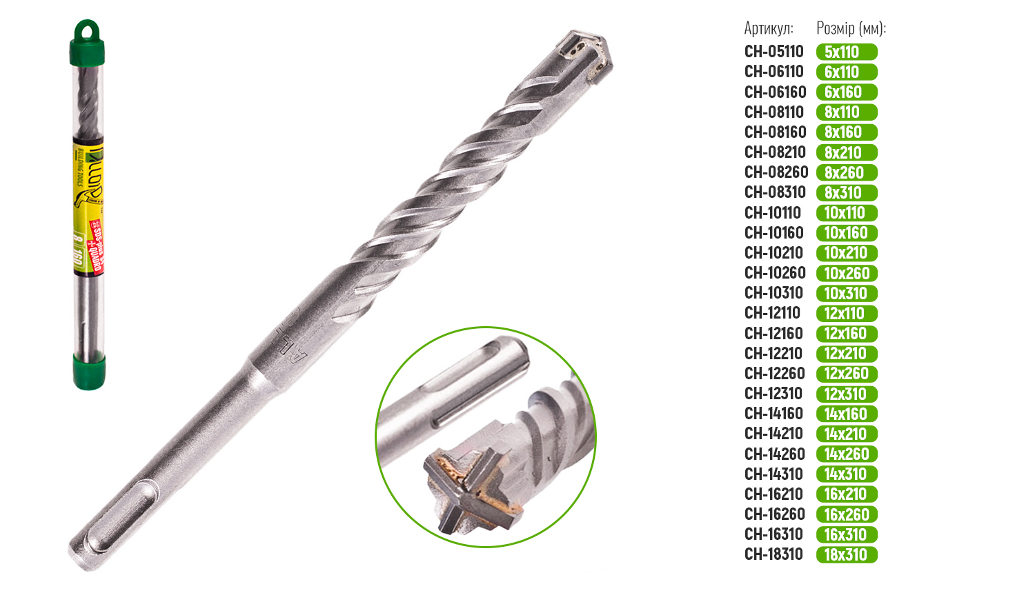 ��� �� ������ SDS-plus S4 QUADRO 16x210�� Alloid