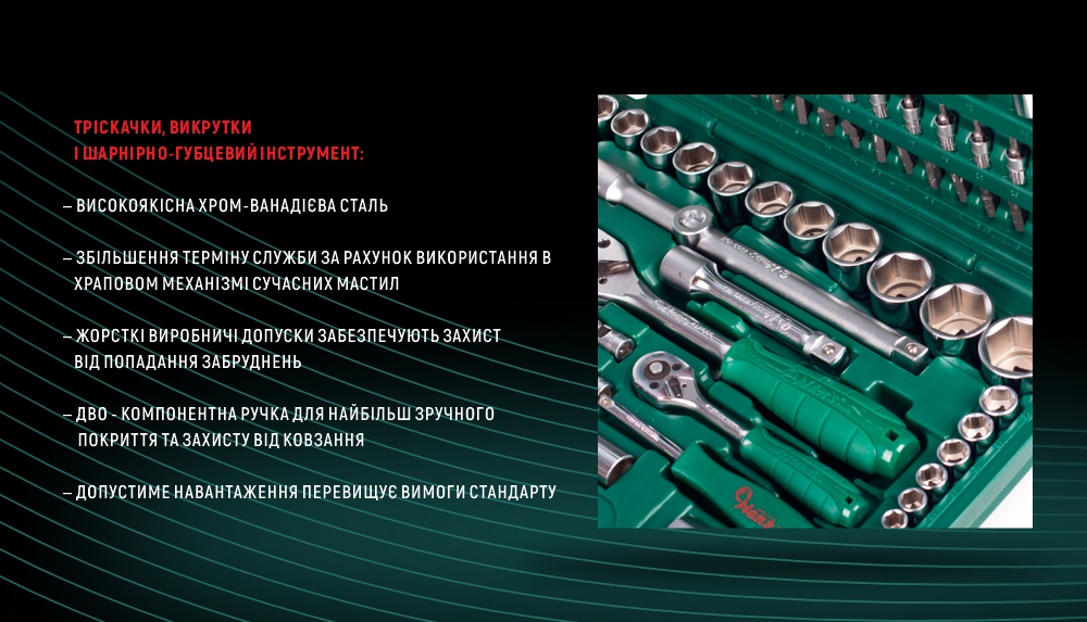 ���� ����. ������� ���������� 1/4"DR4-14�� �� 1/2"DR10-32 ��,108 ����� (TK-108) HANS