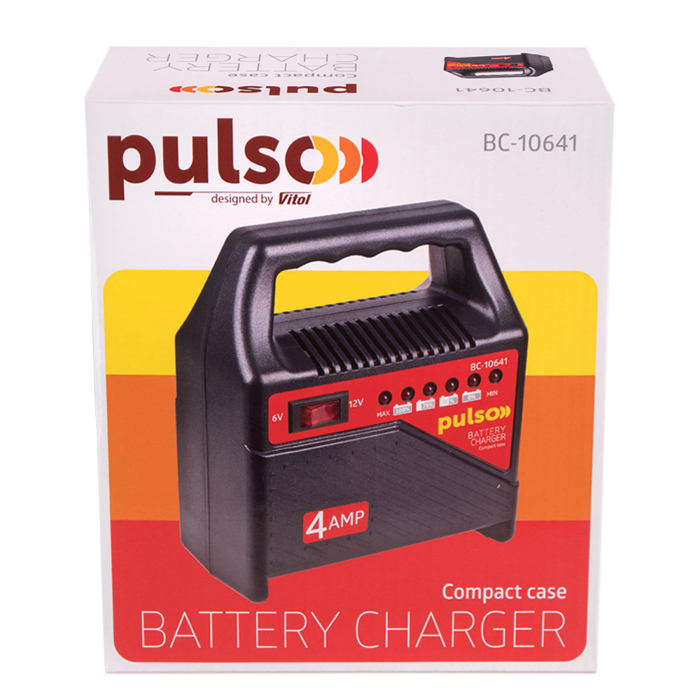 �������� ������� PULSO BC-10641 6&12V/4A/10-60AHR/���������.�����.