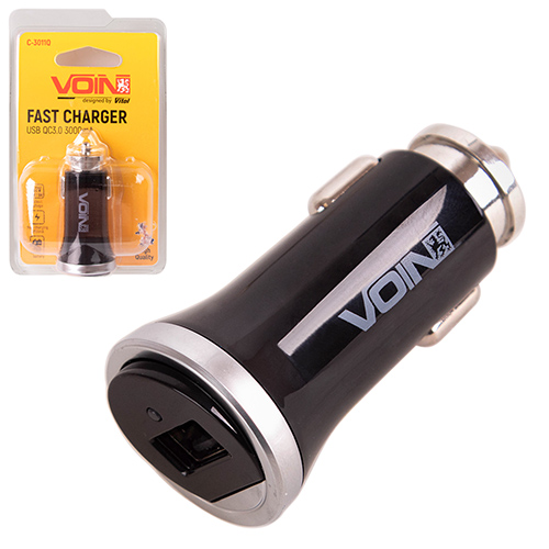 ������������ �������� ������� VOIN C-3011Q 1USB (12/24V - 5V 3A, 9V 2A, 12V 1.5A)