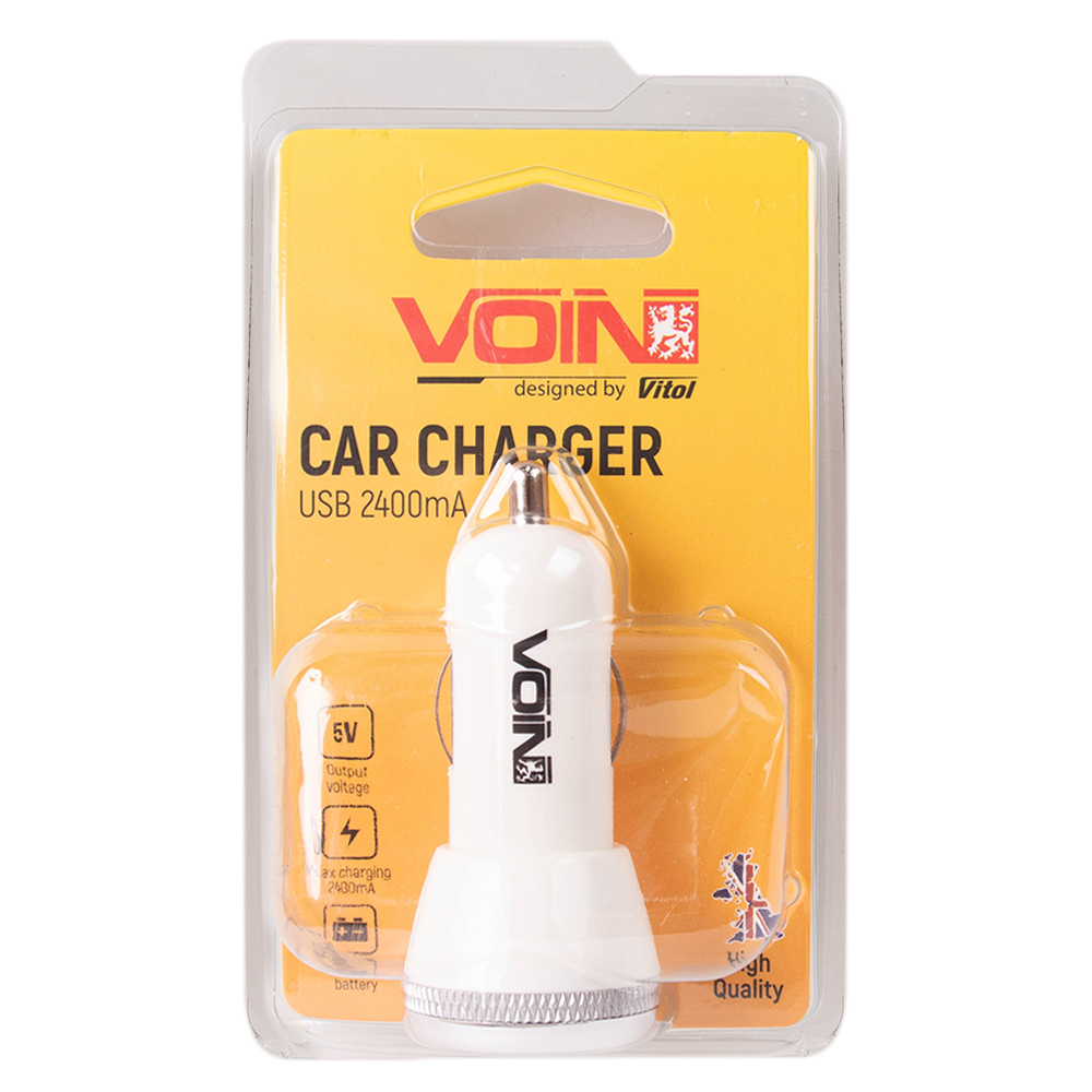 ������������ �������� ������� VOIN C-2402W 2USB (12 / 24V - 5V 2,4A)
