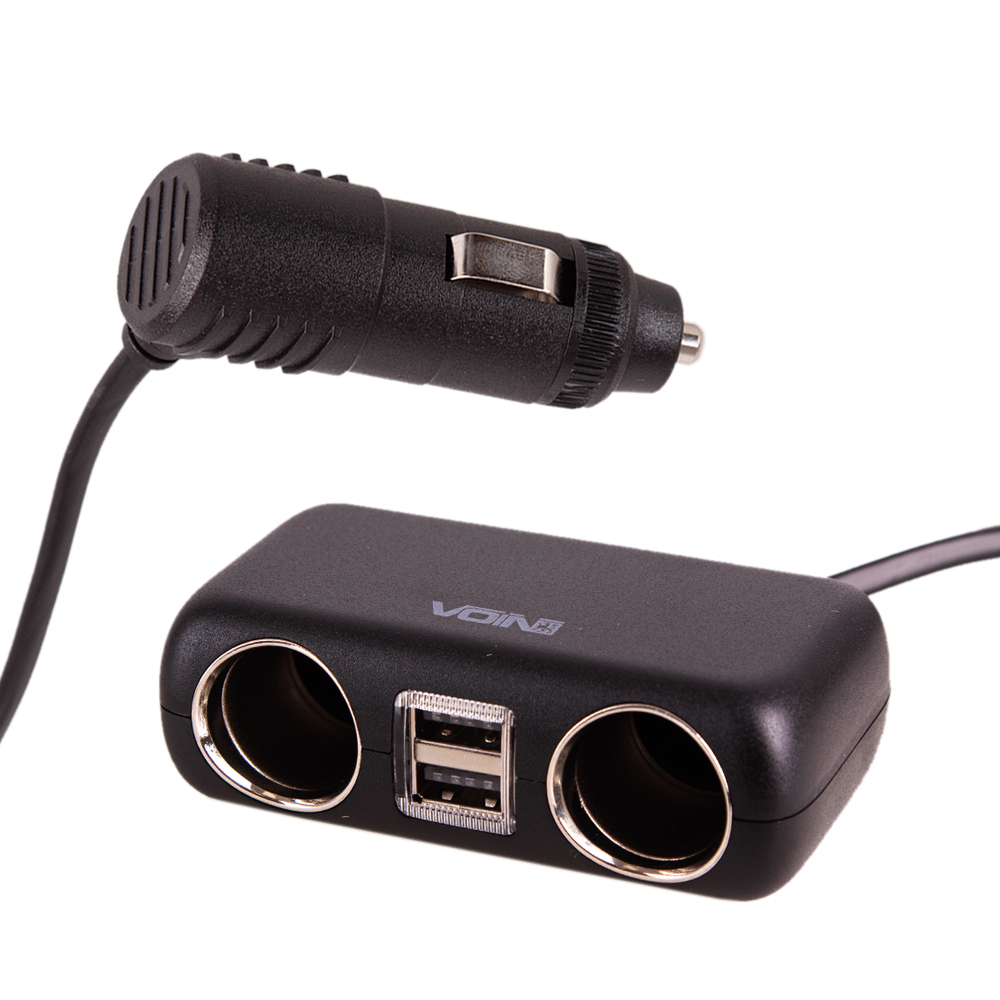 ������������ (����������) ����������� VOIN 2 ������ +2USB 2400mA 12/24V SC-2004L ���