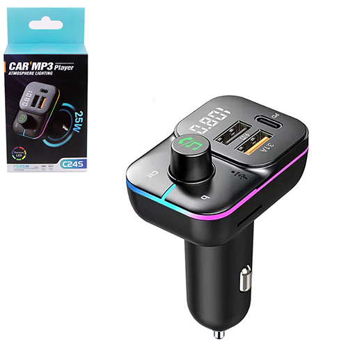 ��������� FM 5�1 �24S 12-24v 2USB 5V-3.1A Type C 5V-3.1A BT5.0 RGB-ambient light