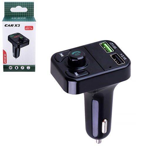 ��������� FM 5�1 X3 12-24v 2USB 5V-3.1A TF card BT