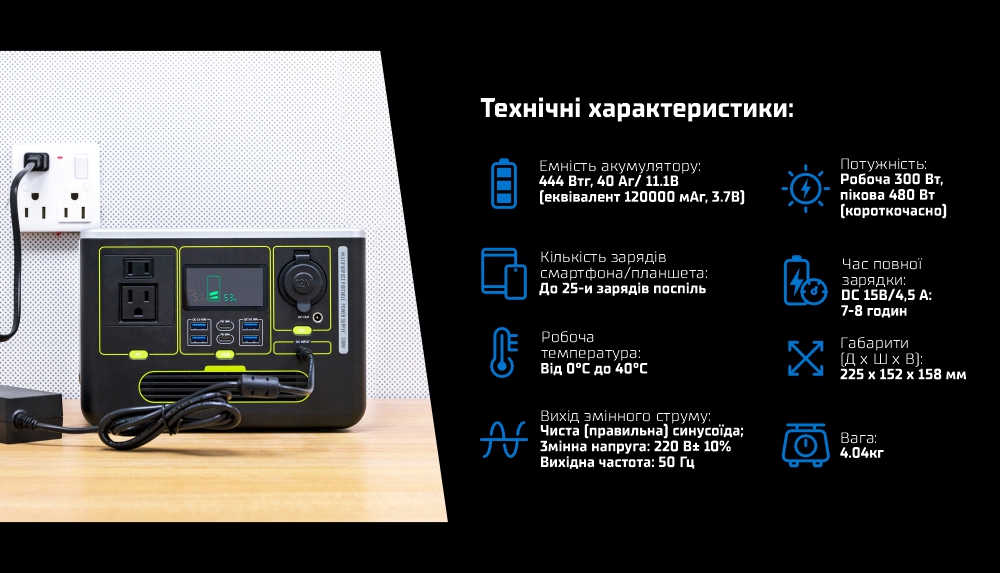 ���������� ������� �������� Vitol S633, 220�/300��/Li-ion 444��/���, ������ ����