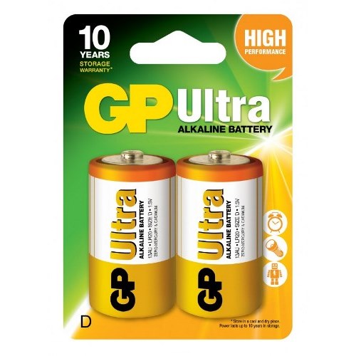 ��������� GP ULTRA ����� LR20 D (2 �� �� ������)
