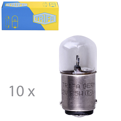 ����� �����������  �������� ����� Trifa 12V R5W BA 15d (00314)