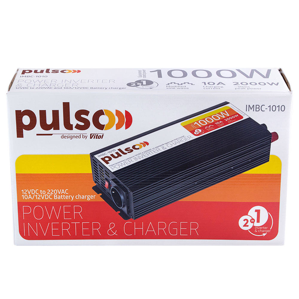 ������������ �������/������. ������� PULSO IMBC-1010/12V-220V/1000W/10A/���.�����/�����