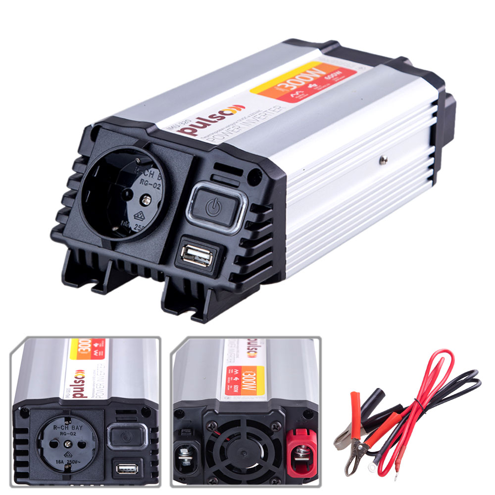 ������������ ������� PULSO/IMU 320/12V-220V/300W/USB-5VDC2.0A/���.�����/����������+�����