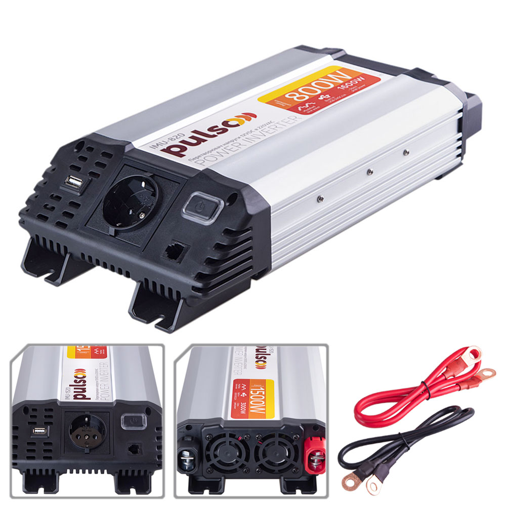 ������������ ������� PULSO/IMU-1520/12V-220V/1500W/USB-5VDC2.0A/���.�����/�����