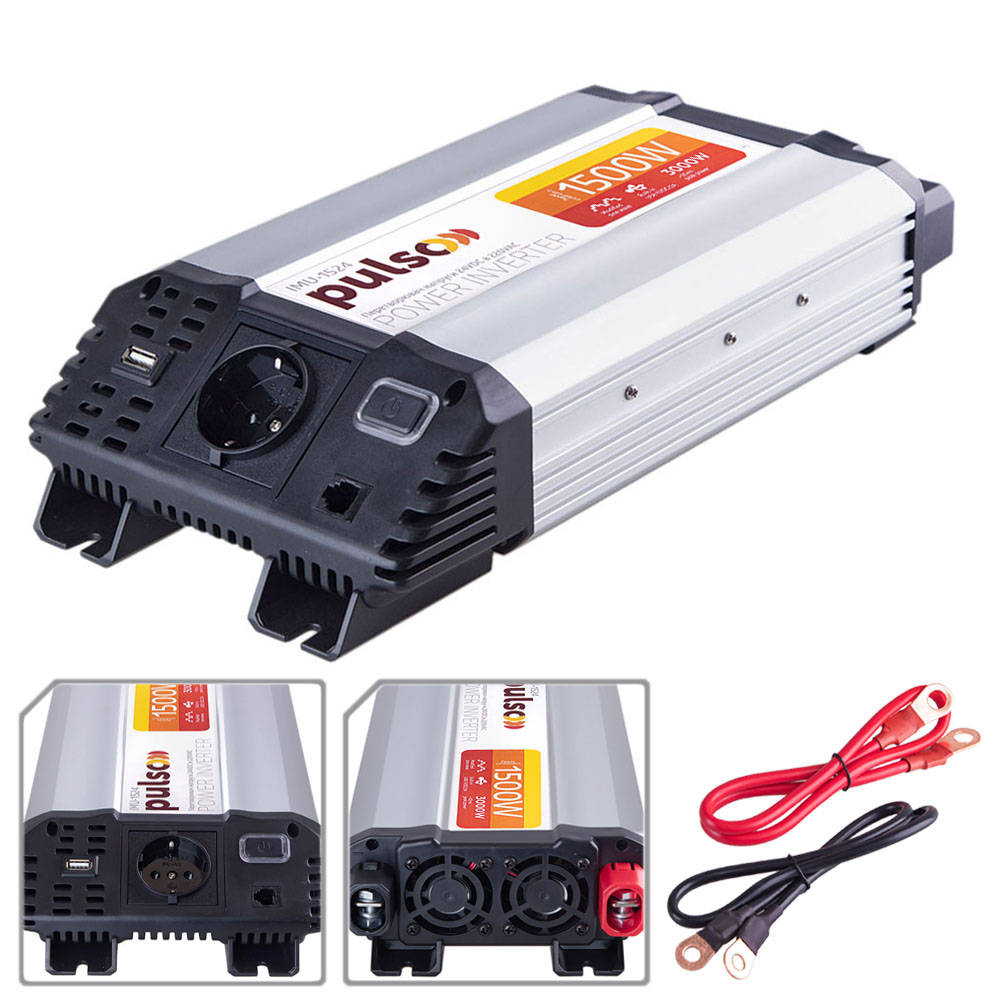 ������������ ������� PULSO/IMU-1524/24V-220V/1500W/USB-5VDC2.0A/���.�����/�����
