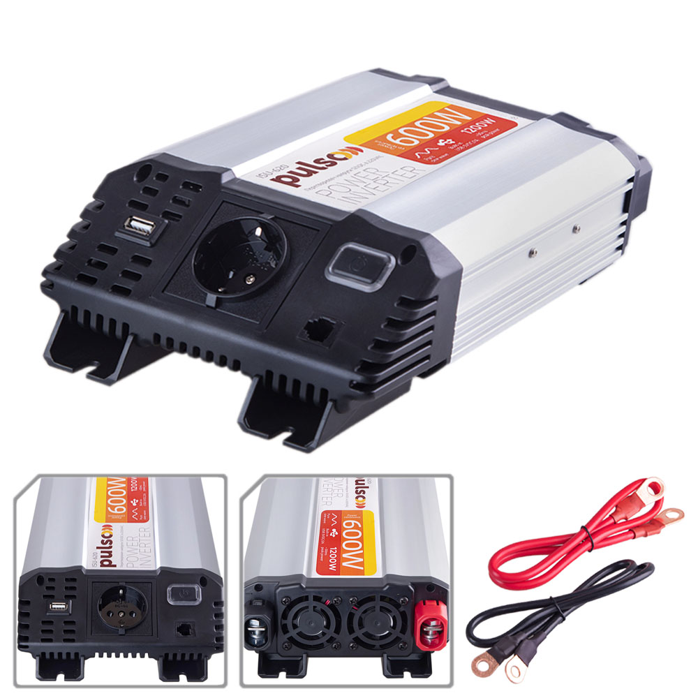 ������������ ������� PULSO/ISU- 620/12V-220V/600W/USB-5VDC2.0A/���.�����/�����