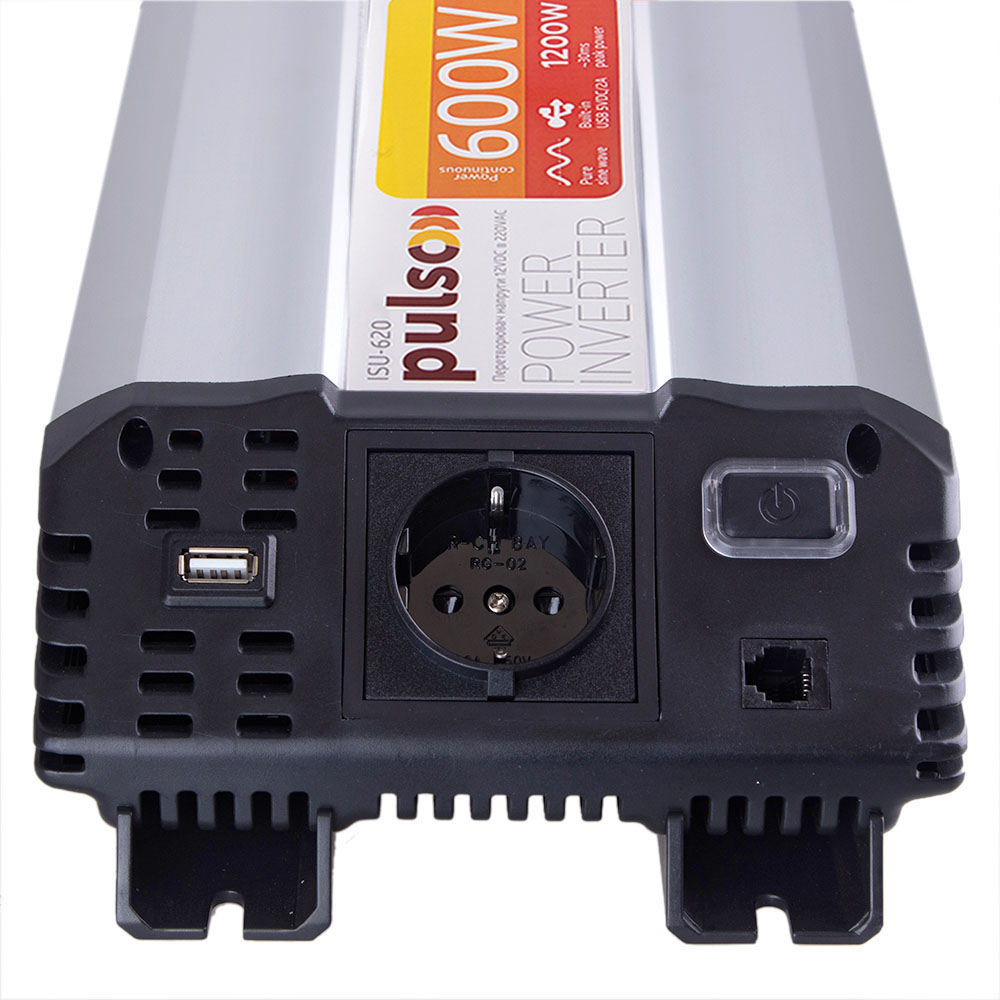 ������������ ������� PULSO/ISU- 620/12V-220V/600W/USB-5VDC2.0A/���.�����/�����