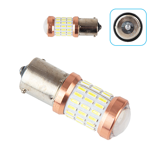 ����� PULSO/���������/LED 1156/51+9SMD-3014 with lens/12-24v/2w/300lm White