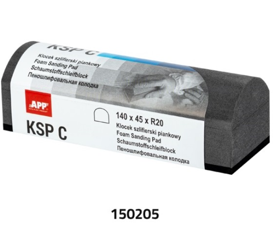 APP ������ ����������� KSP  � 140mm x 45mm x R20