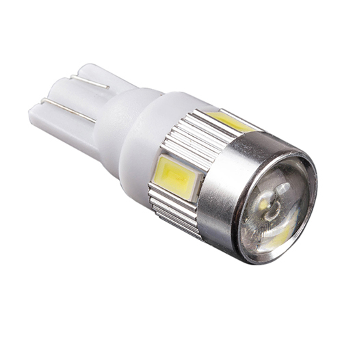 ����� PULSO/���������/LED T10/6SMD-5630/12v/1w/240lm White with lens