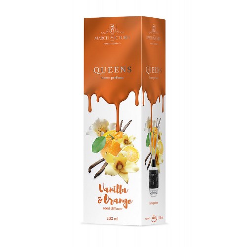 ������������ ����� ��� ����/����� Tasotti "Car & Home" QUEENS White 100ml  Vanilla & Orange