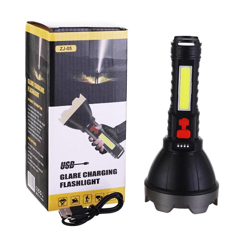 ˳���� ZJ-05-OSL+COB, Li-Ion �����������, �� microUSB, Box