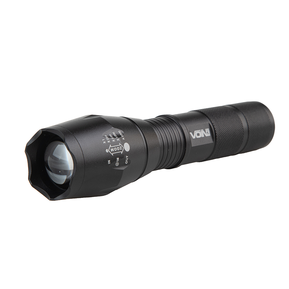 ˳������ ������ VOIN VL-8012, LED T6, 300Lm, ���, �������, 1�18650 ��� 3���� (�� � ��������)