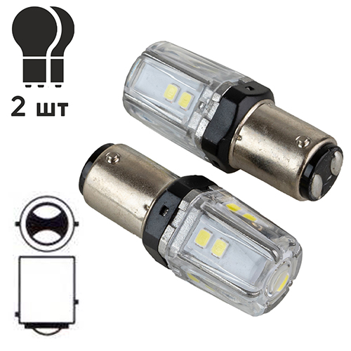 ����� PULSO/���������/LED 1157/BA15s/12SMD-2835/9-36v/550/100lm