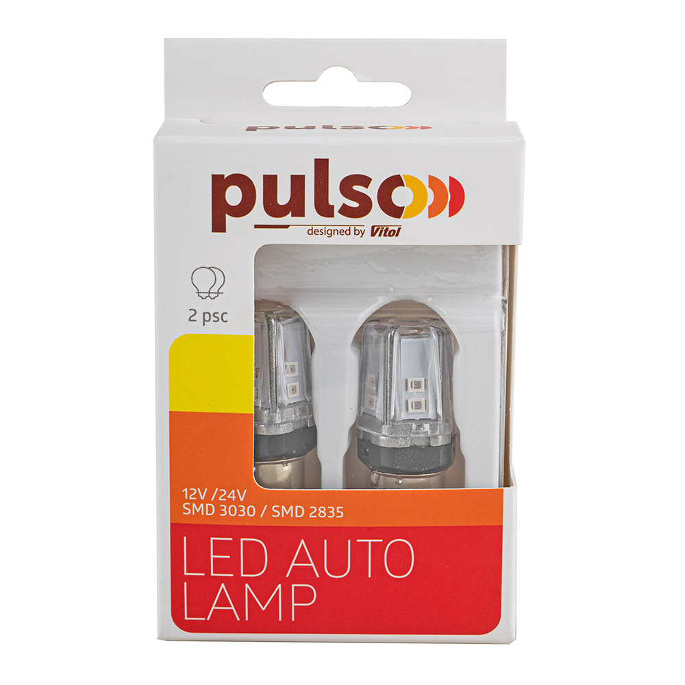 ����� PULSO/���������/LED 1157/BAZ15d/12SMD-2835/9-36v/120/50lm