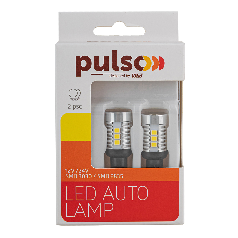 ����� PULSO/���������/LED T10(T16)/W2.1x9.5d/14SMD-2835/9-18v/1050lm