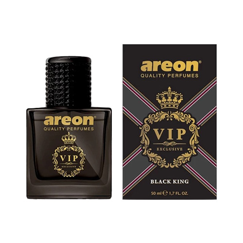 �������� ������ AREON CAR Perfume VIP 50ml Black King Black Design