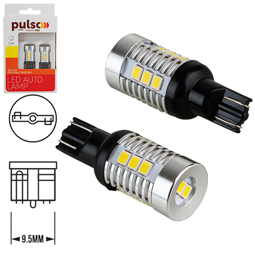 ����� PULSO/���������/LED T10(T16)/W2.1x9.5d/14SMD-2835/9-18v/1050lm