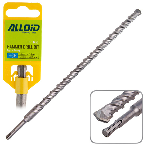 ��� �� ������ SDS-plus S4 14x450�� Alloid