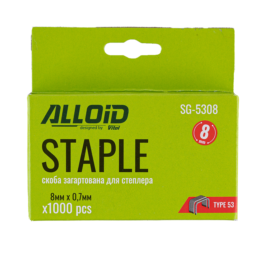 ����� ����������� ��� ����������� �������� 8�� � 0,7 ��, ��� 53 (1000 ��.) Alloid