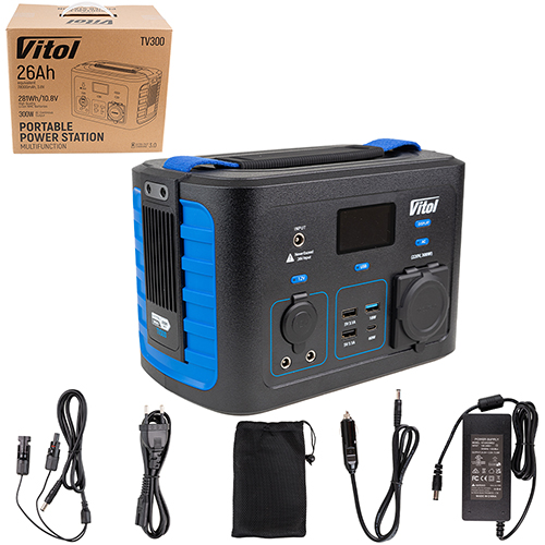 ���������� ������� �������� Vitol TV300, 220�/300��/Li-ion NCM 281��/���, ������. ����