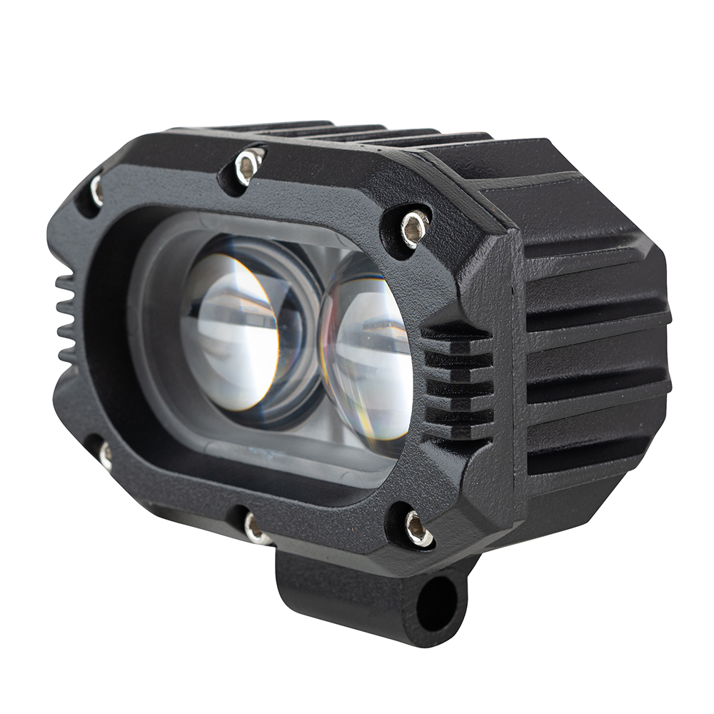 ���� �������� ����� WLP-20S8 SPOT 2Led*20W (102*66*95)/ 9-36V/40W/4300K-6000K