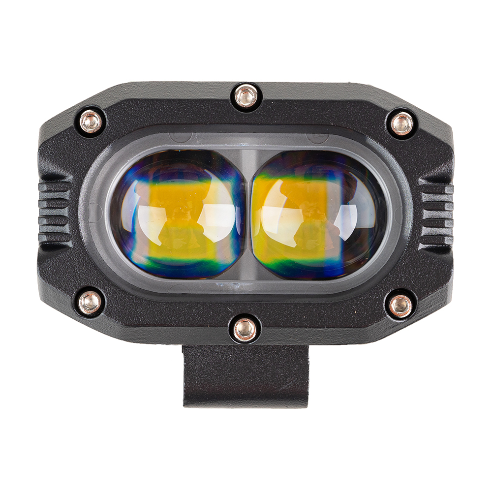 ���� �������� ����� WLP-20S8 SPOT 2Led*20W (102*66*95)/ 9-36V/40W/4300K-6000K
