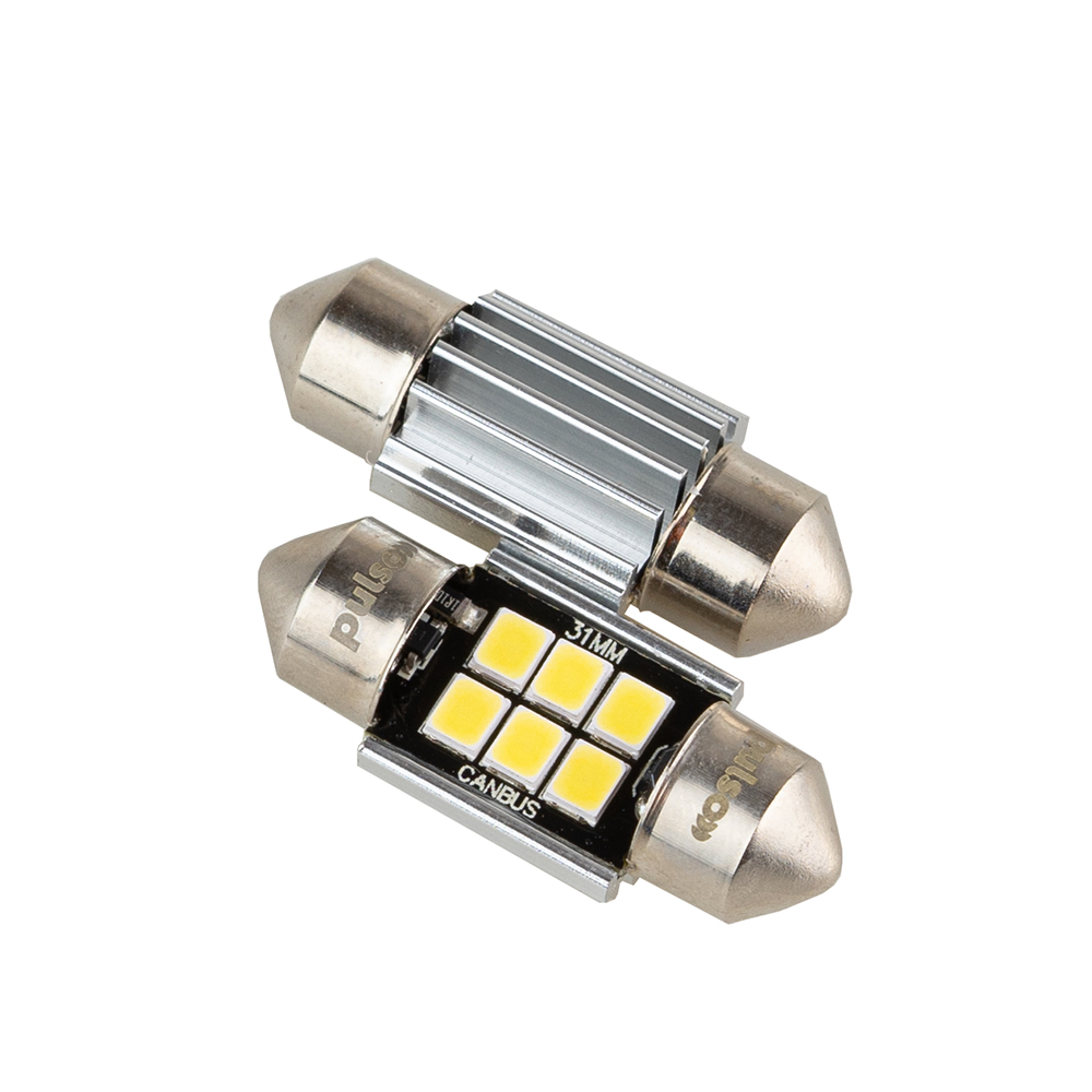 ����� PULSO/�������/LED C5W/31��/CANBUS/9 SMD-2835/12v/2.9W/315lm White