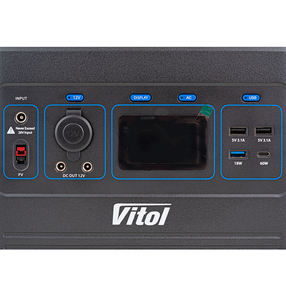���������� ������� �������� Vitol TV500, 220�/500��/LiFePo4 614��/���, ������. ����
