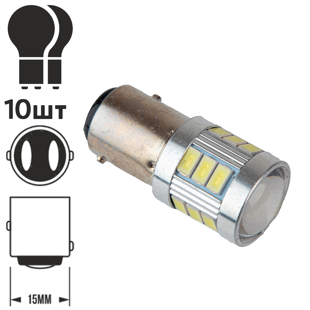 ����� PULSO/���������/LED 1157/18SMD-5730/24v/2w/180lm White