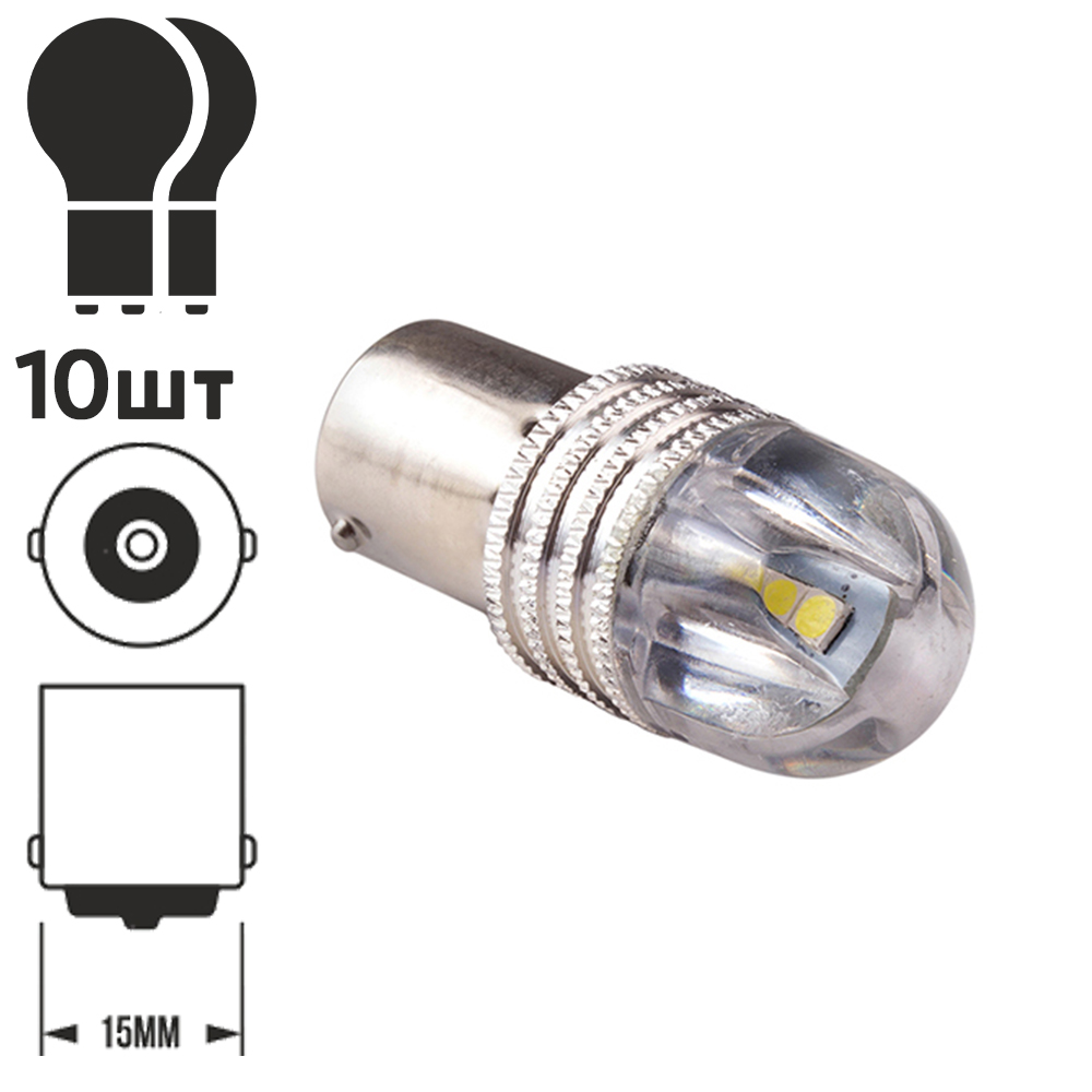 ����� PULSO/���������/LED 1156/8SMD-5630/12v/2w/190lm White