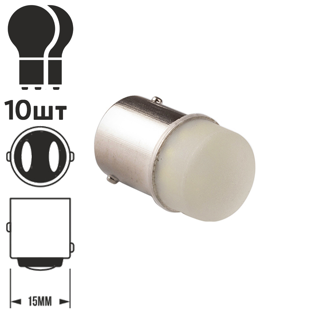 ����� PULSO/���������/LED 1157/9SMD-4014/12v/2.8w/264lm White