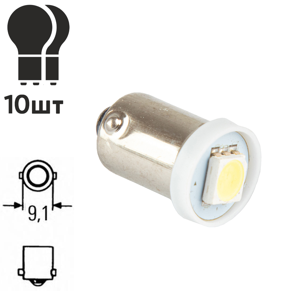 ����� PULSO/��������i/LED T8.5/1SMD-5050/24�/0.5�� White (LP-90241)