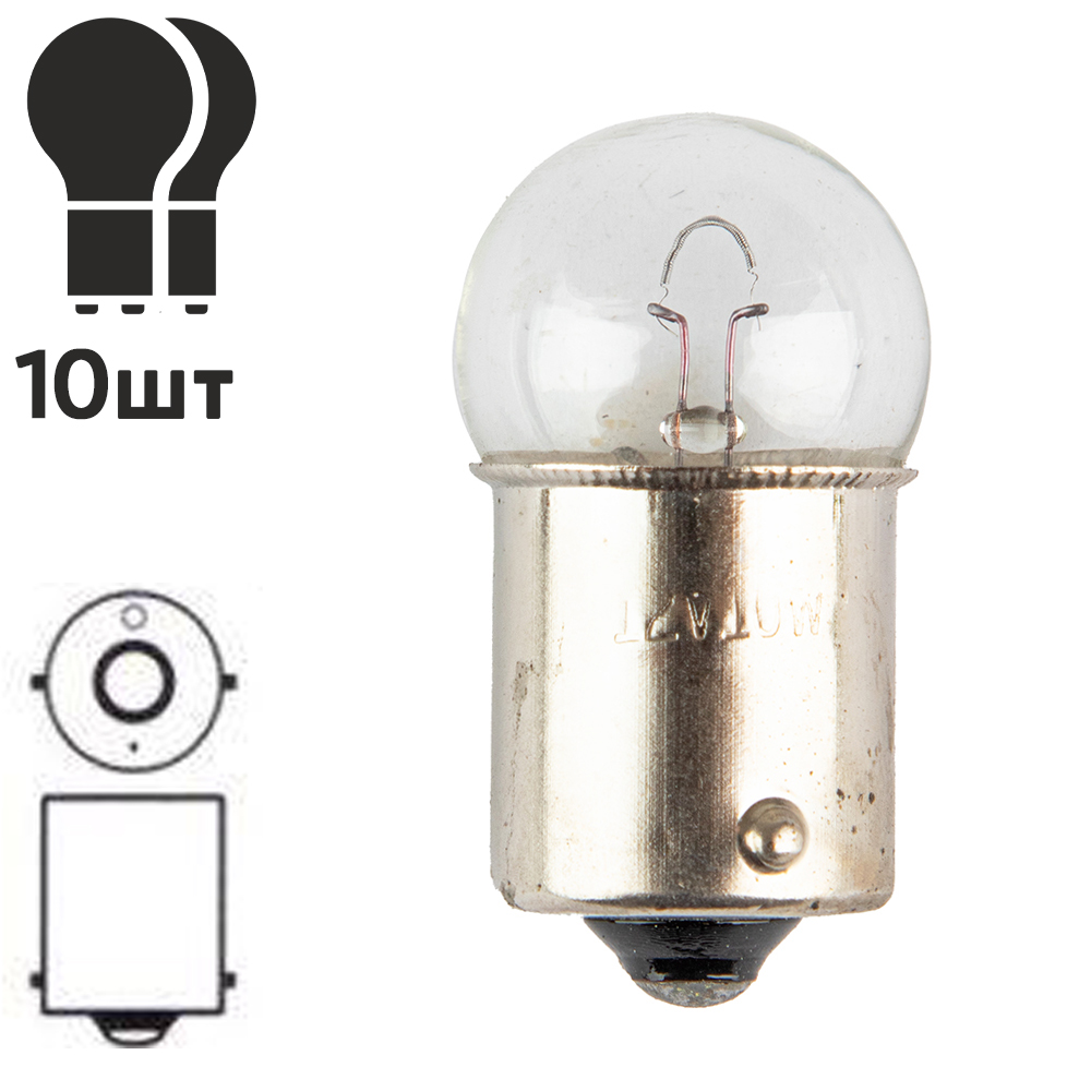 ����� PULSO/��������� S25/BA15s/R10W 12� 10�� clear/1 ����