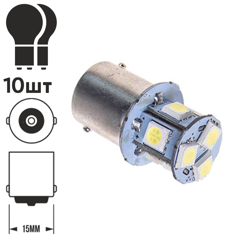 ����� ����� S25 1156-5050-8SMD 1�������� 12V 08234