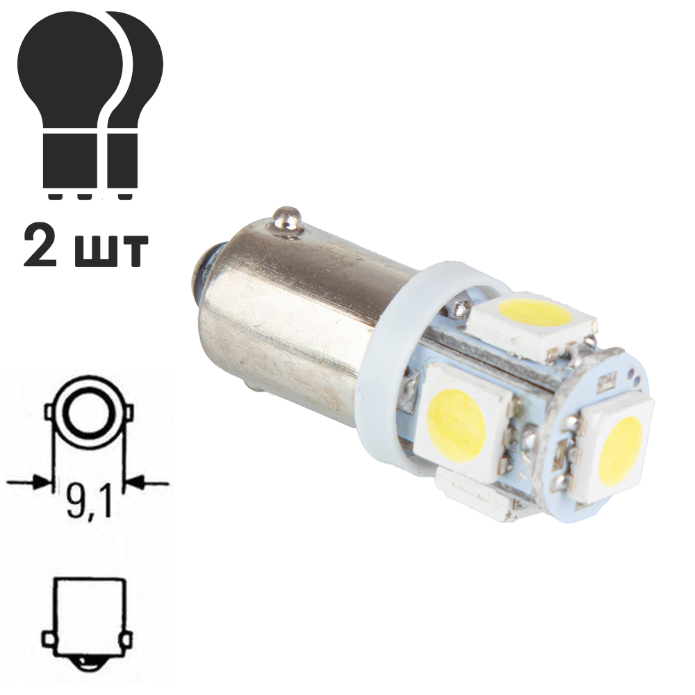 ����� PULSO/��������i/LED T8.5/5SMD-5050/24v1.0w White (LP-90242)