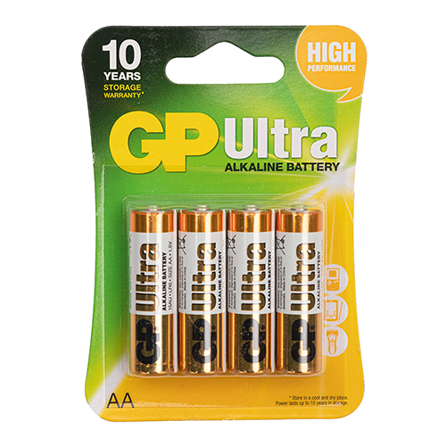 ��������� GP ULTRA ALKALINE 1.5V 15AU-U4 �����, LR6, ��