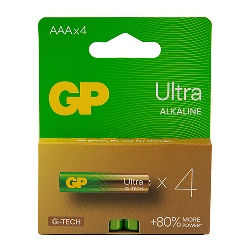 ��������� GP ULTRA ����� LR03 ��� (4 �� �� ������)