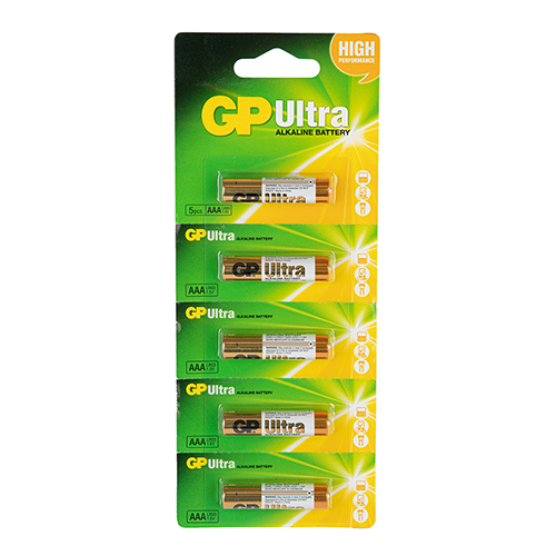 ��������� GP ULTRA ALKALINE 1.5V 24AU-UR5 �����, LR03, ��� (4891199106521)