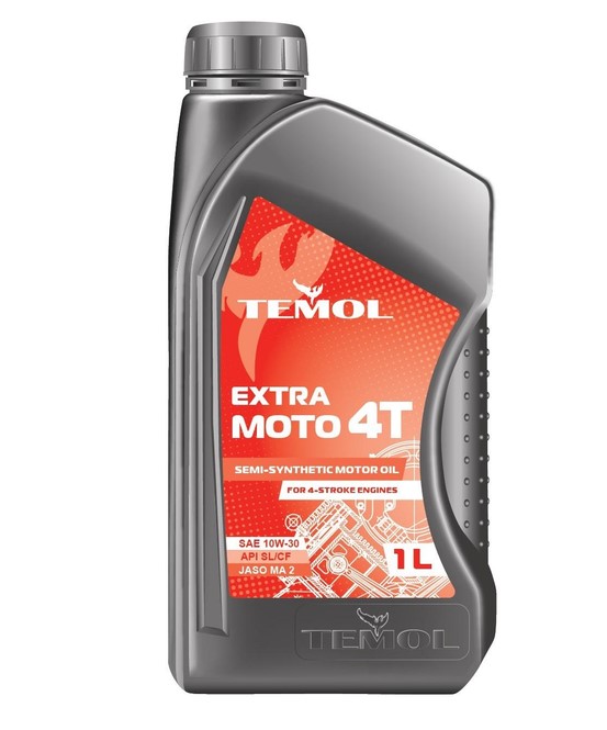 ������� ����� TEMOL Extra Moto 4T 10W-30 ��� ���������� �� ��������� ���������� (1�)